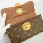 Louis Vuitton Wallet Monogram Portefeuille Boesi Brown — view 8