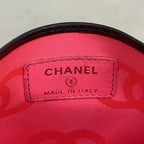Chanel Card Case Cambon Lambskin Black Cles Dies — view 4