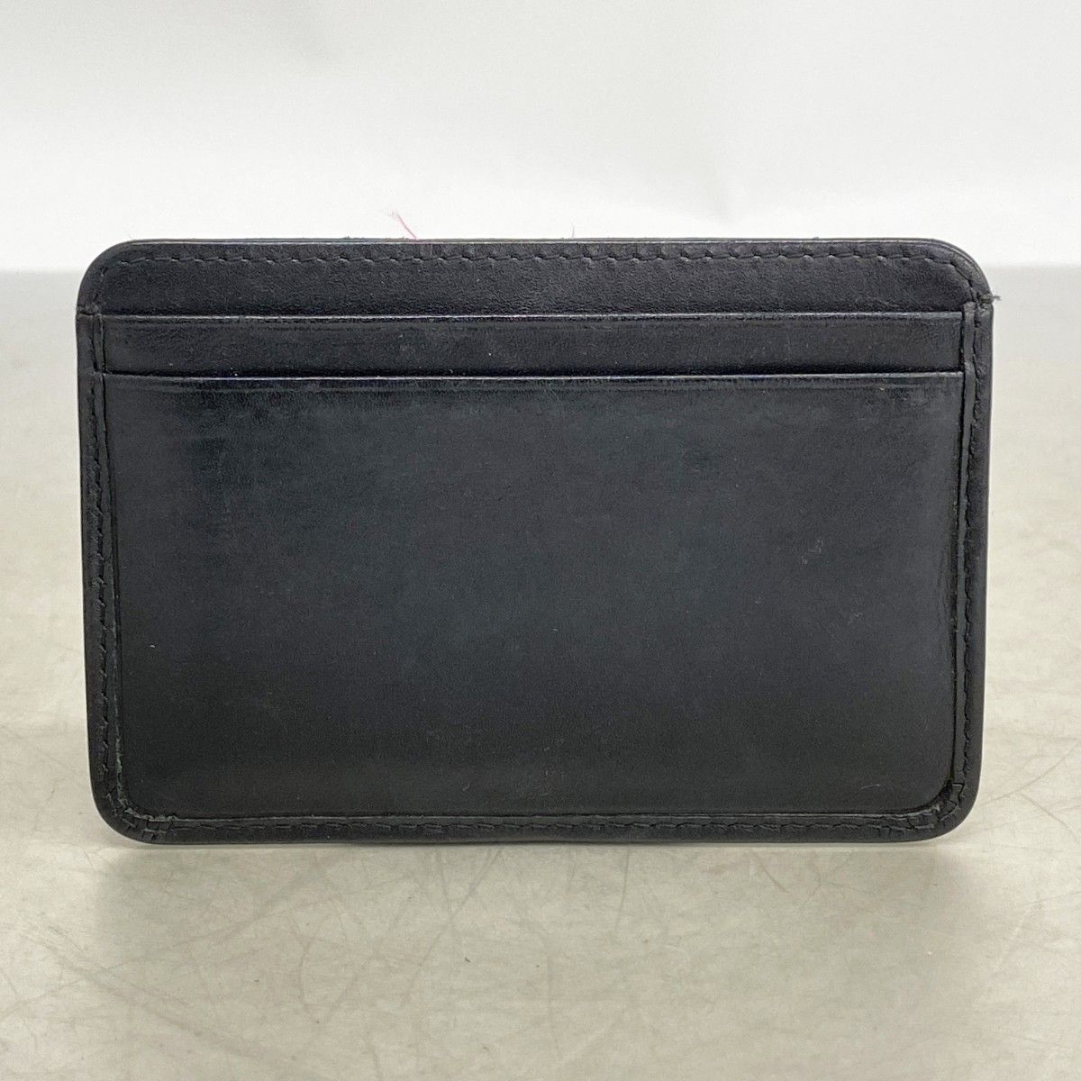 Chanel Card Case Cambon Lambskin Black Cles Dies — view 8