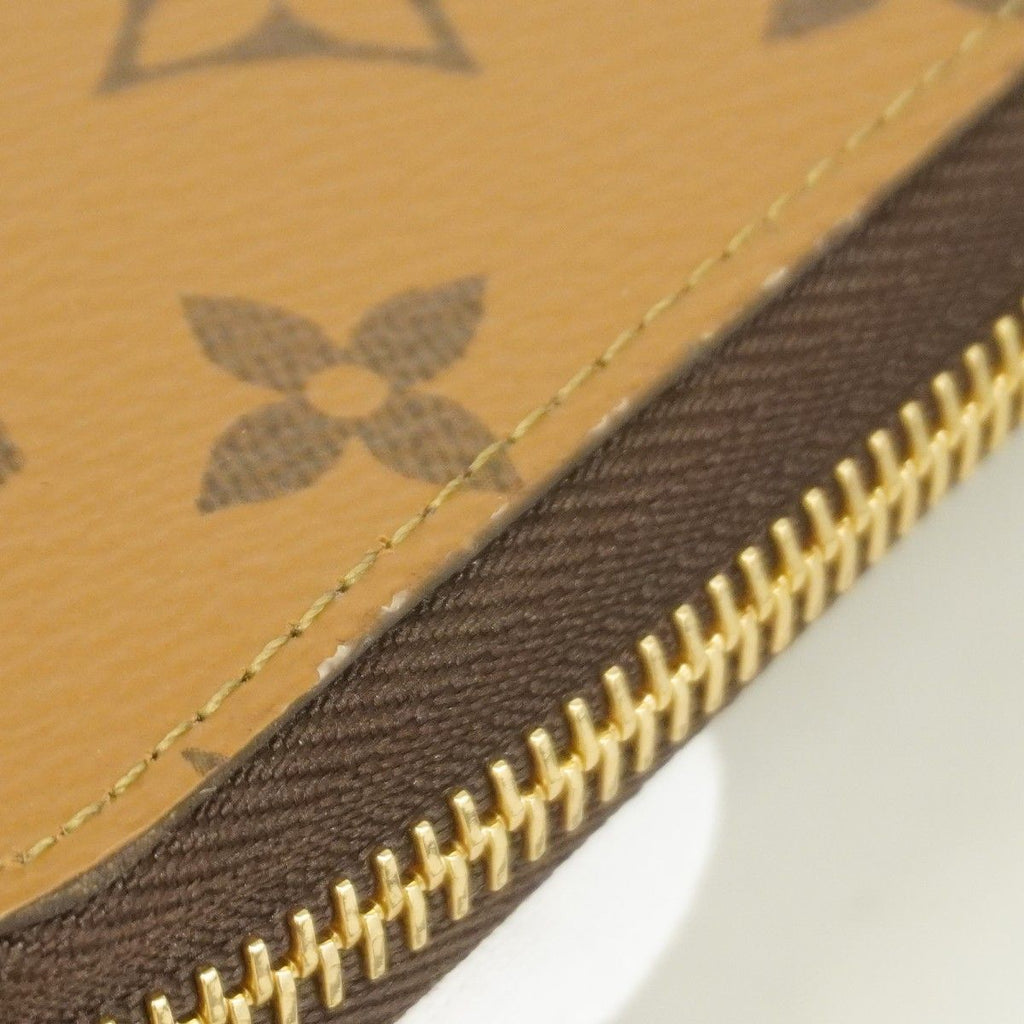 Louis Vuitton Wallet Monogram Reverse Zippy Brown — view 5