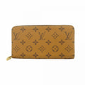 Louis Vuitton Wallet Monogram Reverse Zippy Brown