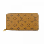 Louis Vuitton Wallet Monogram Reverse Zippy Brown