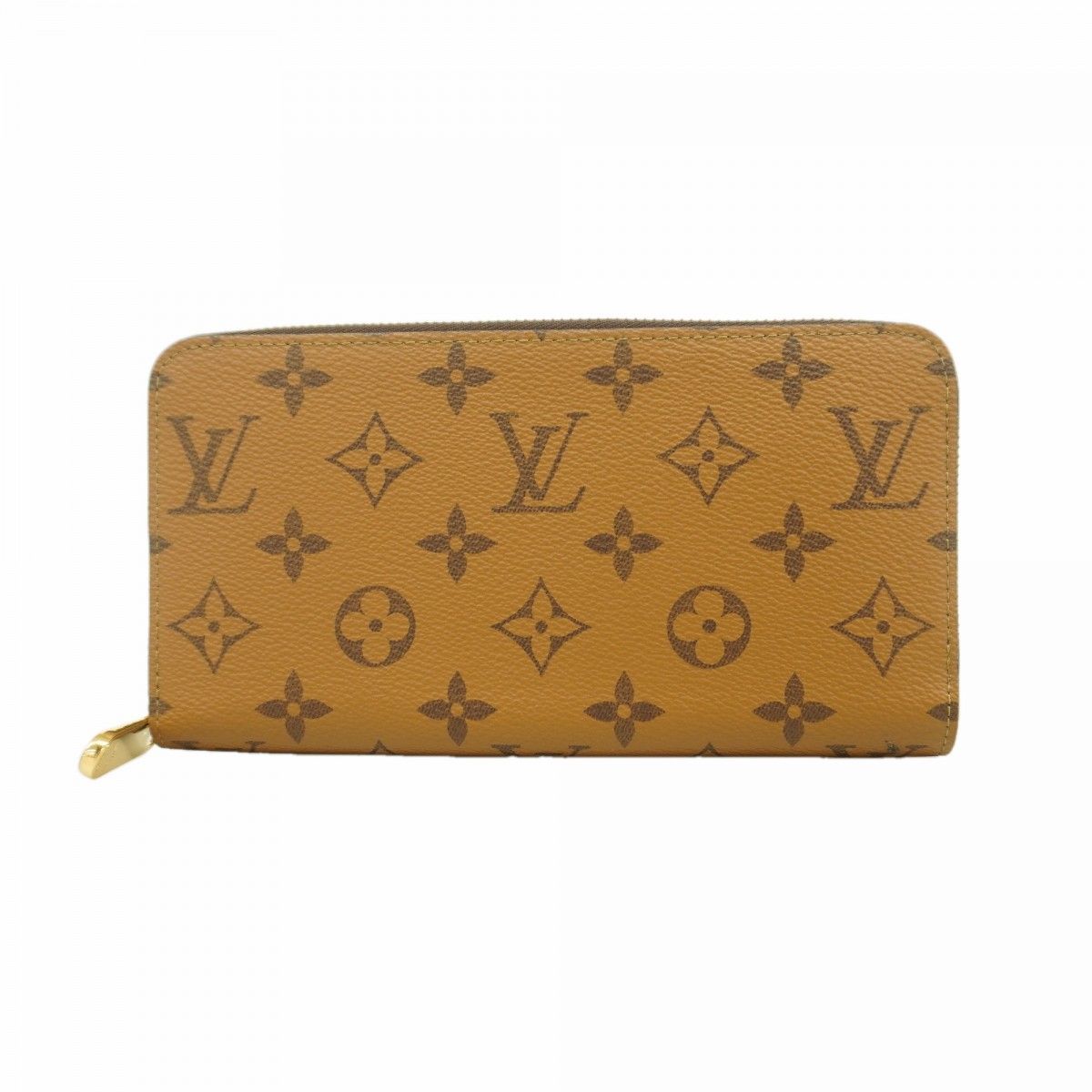 Louis Vuitton Wallet Monogram Reverse Zippy Brown