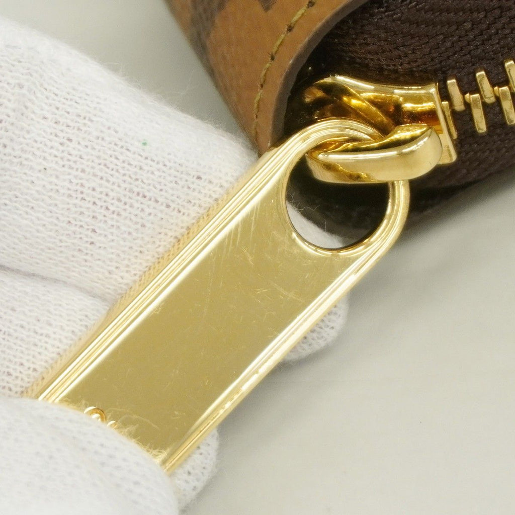 Louis Vuitton Wallet Monogram Reverse Zippy Brown — view 6