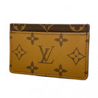 Louis Vuitton Card Case Monogram Reverse Holder Sample Brown
