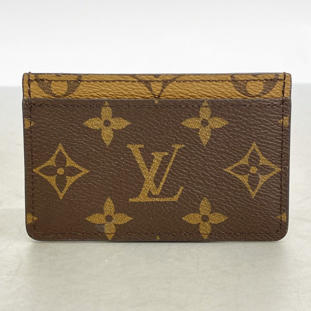 Louis Vuitton Card Case Monogram Reverse Holder Sample Brown — view 6