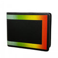 Louis Vuitton Wallet Taiga Rainbow Portefeuille Calf Black Multicolor