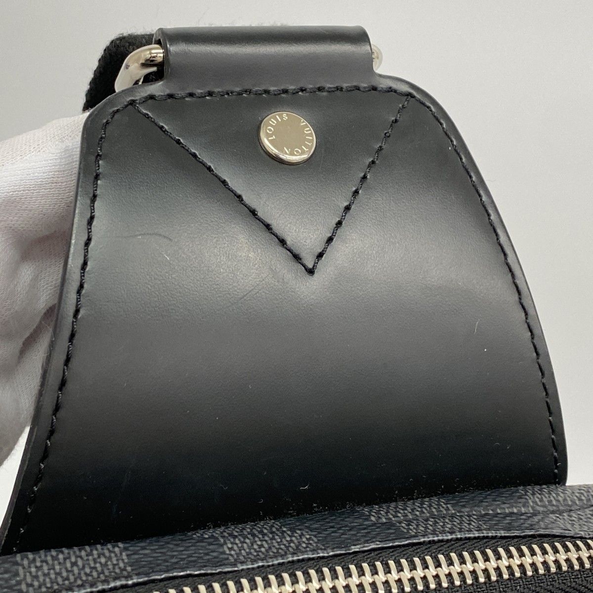 Louis Vuitton Belt Bag Damier Graphite Avenue Black — view 7