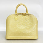 Louis Vuitton Handbag Vernis Alma PM Blanc Corail — view 9