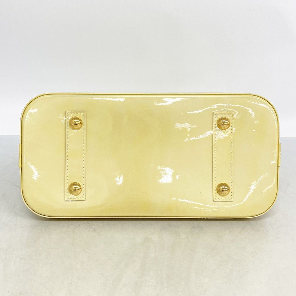 Louis Vuitton Handbag Vernis Alma PM Blanc Corail — view 3