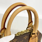 Louis Vuitton Handbag Monogram Alma BB Brown 2-Way — view 7