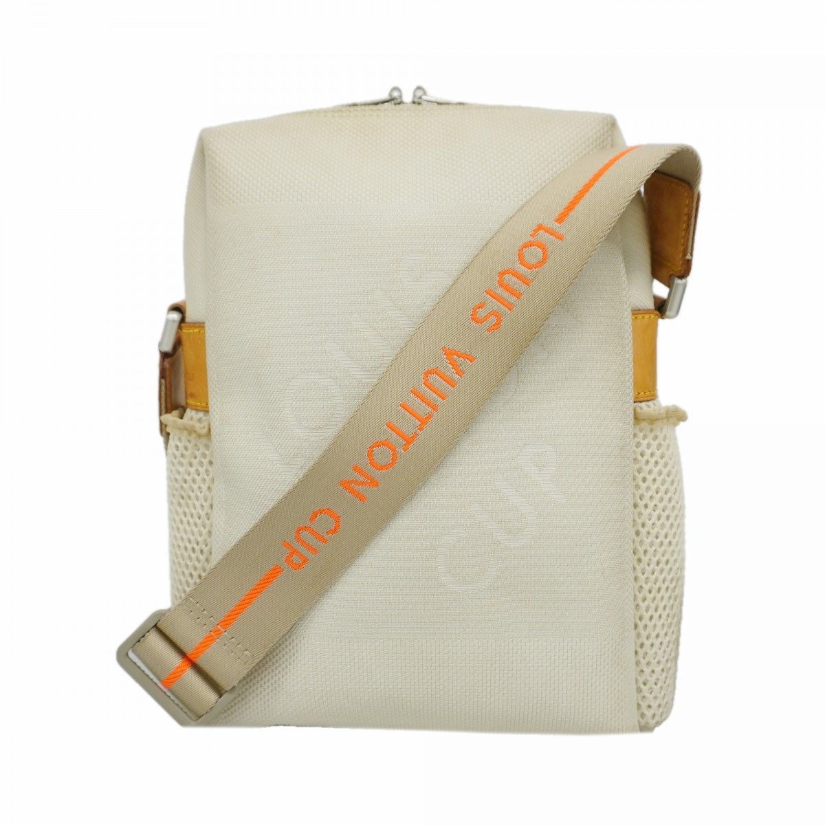 Louis Vuitton Shoulder Bag Damier Jean Weatherly White Cup LV