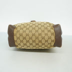 Gucci Tote GG Canvas 019 Beige Brown Silver — view 3