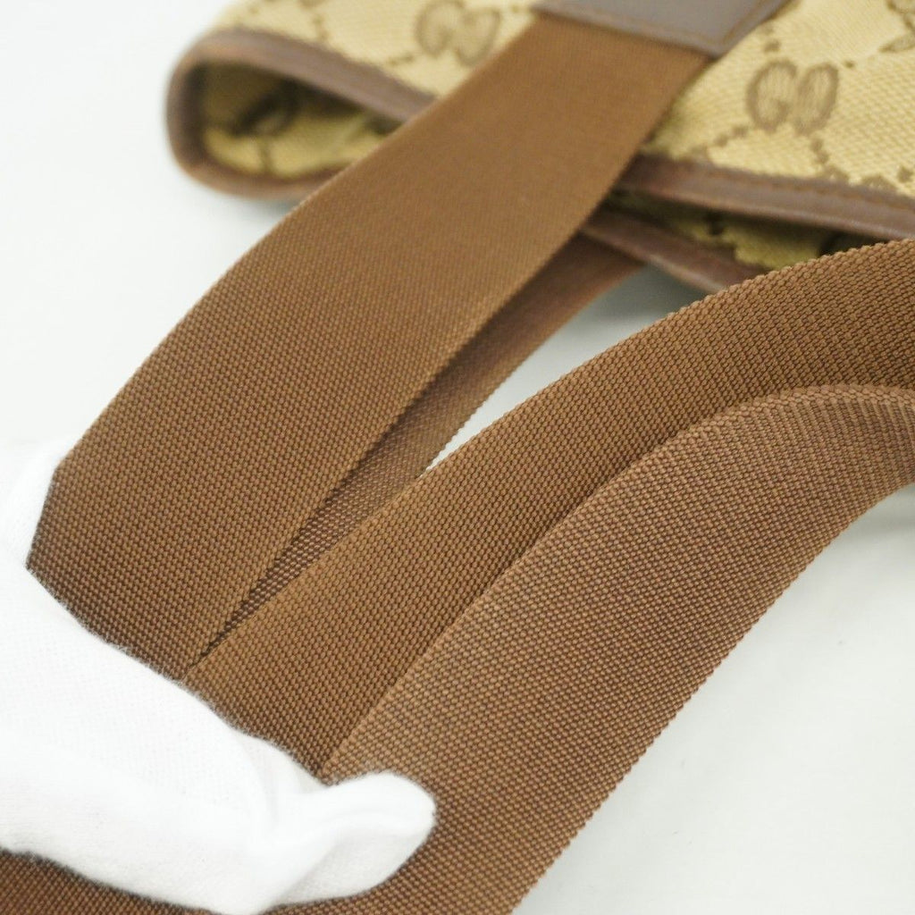 Gucci Tote GG Canvas 019 Beige Brown Silver — view 8