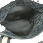 Gucci Tote GG Canvas 019 Black Silver — view 4