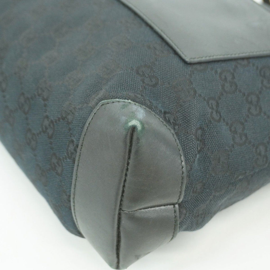 Gucci Tote GG Canvas 019 Black Silver — view 6