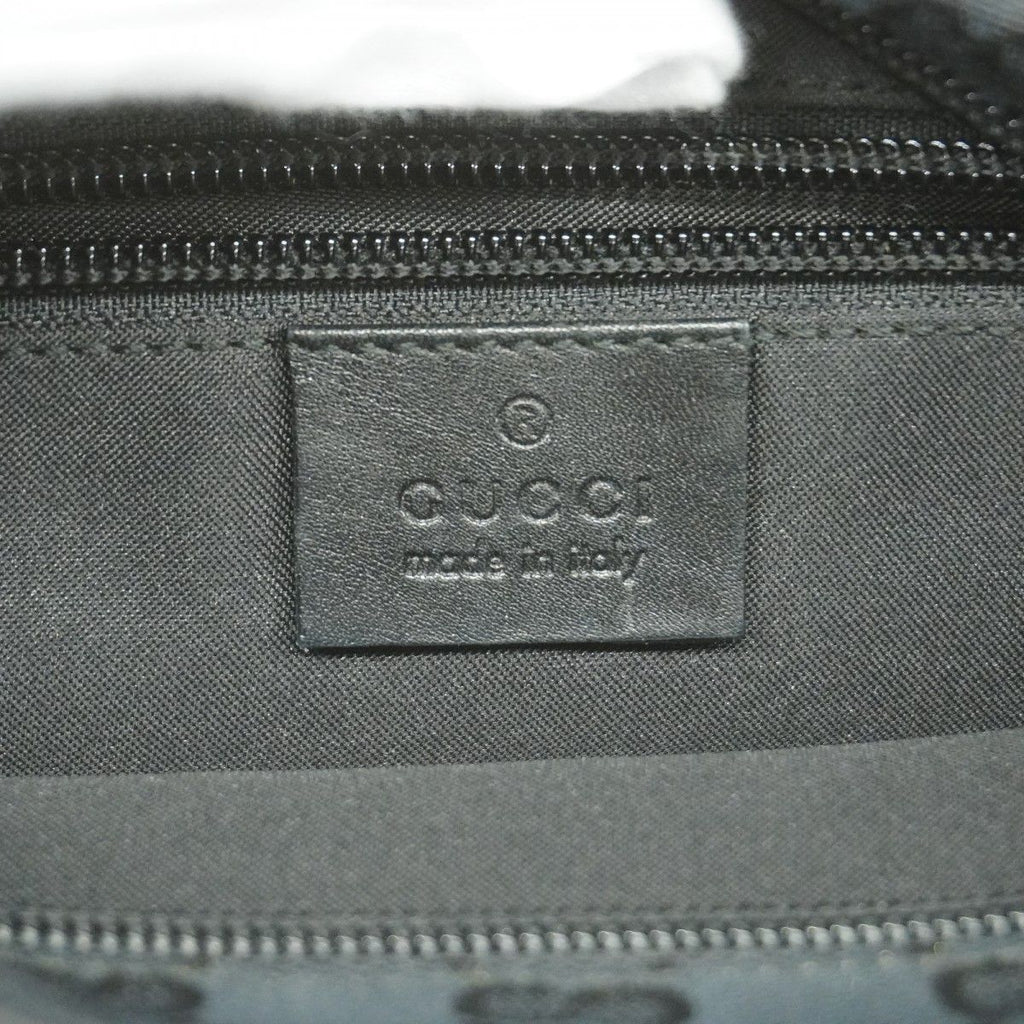 Gucci Tote GG Canvas 019 Black Silver — view 5