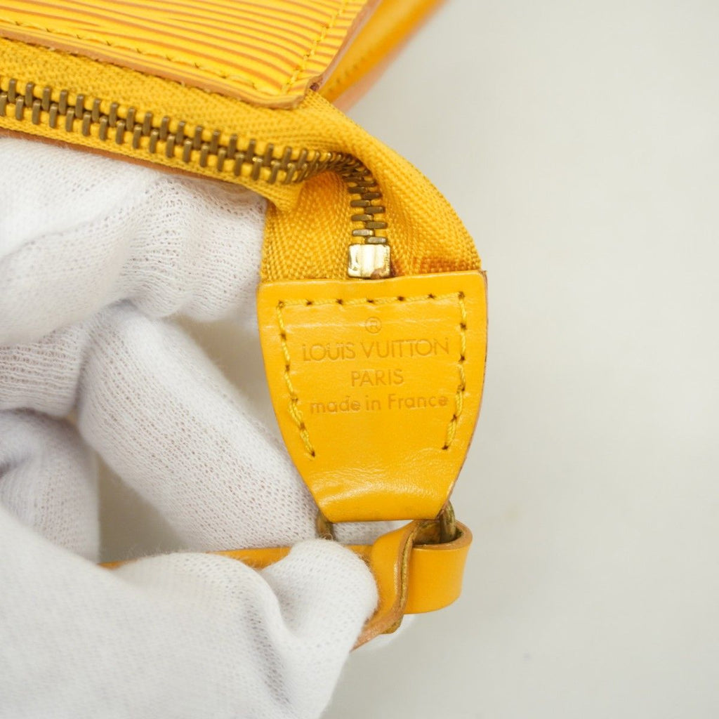 Louis Vuitton Pouch Epi Pochette Jaune — view 5
