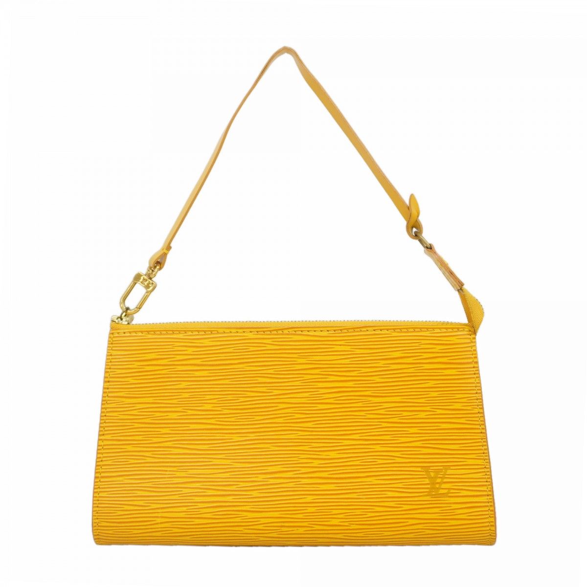 Louis Vuitton Pouch Epi Pochette Jaune