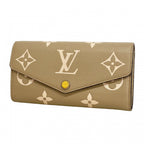 Louis Vuitton Wallet Monogram Empreinte Bicolor Portefeuille Sarah NM Tourterell
