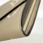 Louis Vuitton Wallet Monogram Empreinte Bicolor Portefeuille Sarah NM Tourterell — view 7