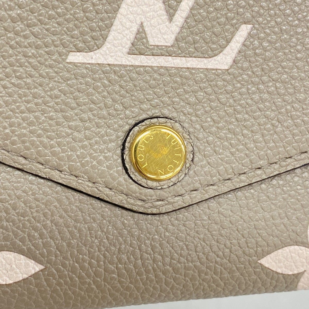 Louis Vuitton Wallet Monogram Empreinte Bicolor Portefeuille Sarah NM Tourterell — view 8