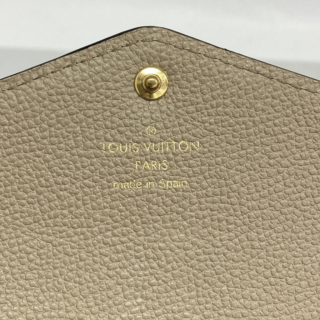 Louis Vuitton Wallet Monogram Empreinte Bicolor Portefeuille Sarah NM Tourterell — view 4