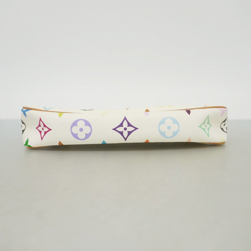 Louis Vuitton Pouch Monogram Multicolor Pochette Blanc — view 3