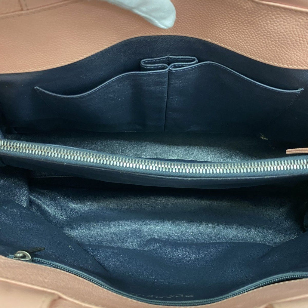 Chanel Chain Tote Caviar Leather Pink Silver 2-Way — view 4