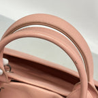 Chanel Chain Tote Caviar Leather Pink Silver 2-Way — view 9