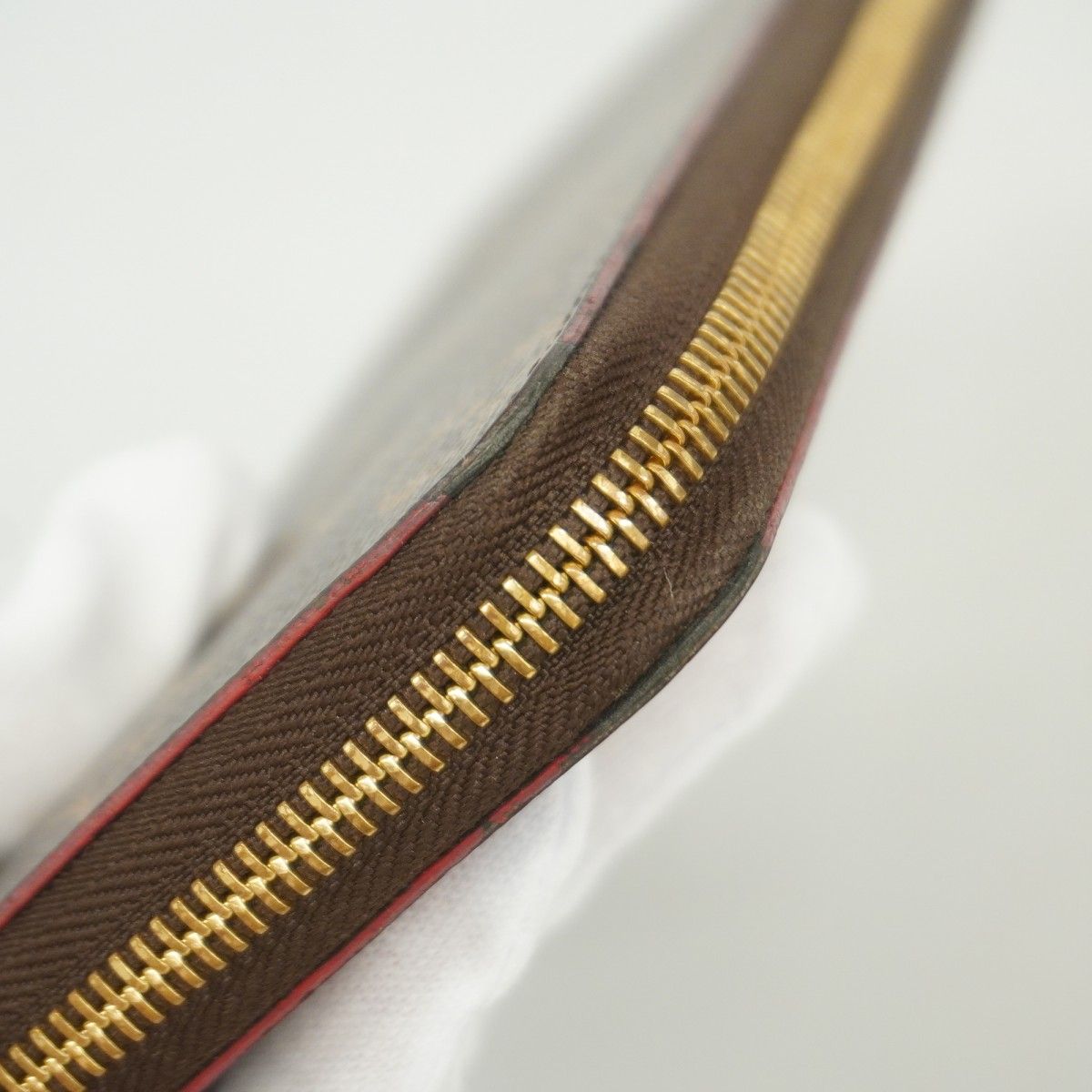 Louis Vuitton Wallet Monogram Portefeuille Clemence Brown Coquelicot — view 6
