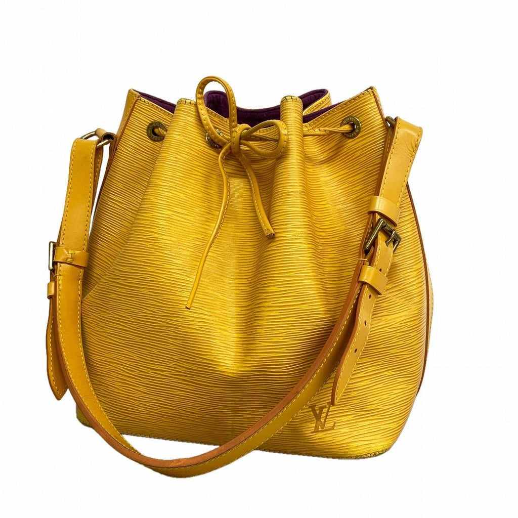 Louis Vuitton Shoulder Bag Epi Petit Noe Jaune