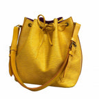 Louis Vuitton Shoulder Bag Epi Petit Noe Jaune