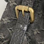 Louis Vuitton Handbag Monogram Denim Neocavi Noir — view 9