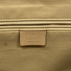 Gucci Handbag GG Canvas Jumbo 002 Pink Beige Silver — view 5