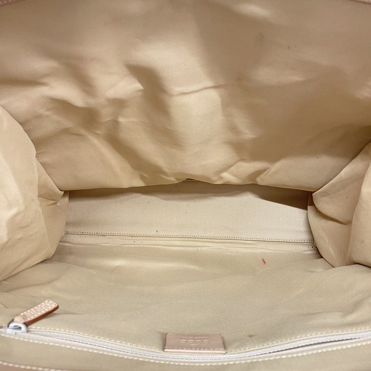 Gucci Handbag GG Canvas Jumbo 002 Pink Beige Silver — view 4