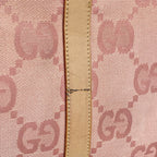 Gucci Handbag GG Canvas Jumbo 002 Pink Beige Silver — view 8