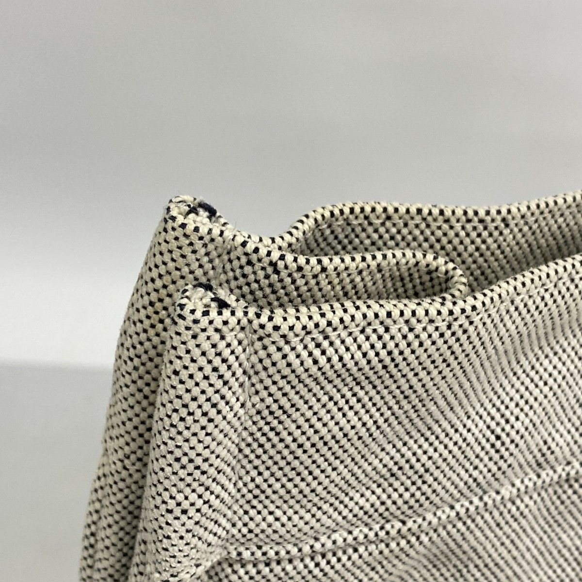 Hermes Tote New Fourre Tout Toile Ash Black Silver — view 7