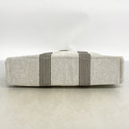 Hermes Tote New Fourre Tout Toile Ash Black Silver — view 3
