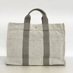 Hermes Tote New Fourre Tout Toile Ash Black Silver — view 9