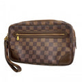 Louis Vuitton Clutch Damier Marly Dragonne GM Ebene