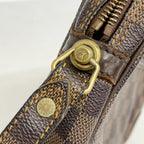 Louis Vuitton Clutch Damier Marly Dragonne GM Ebene — view 8