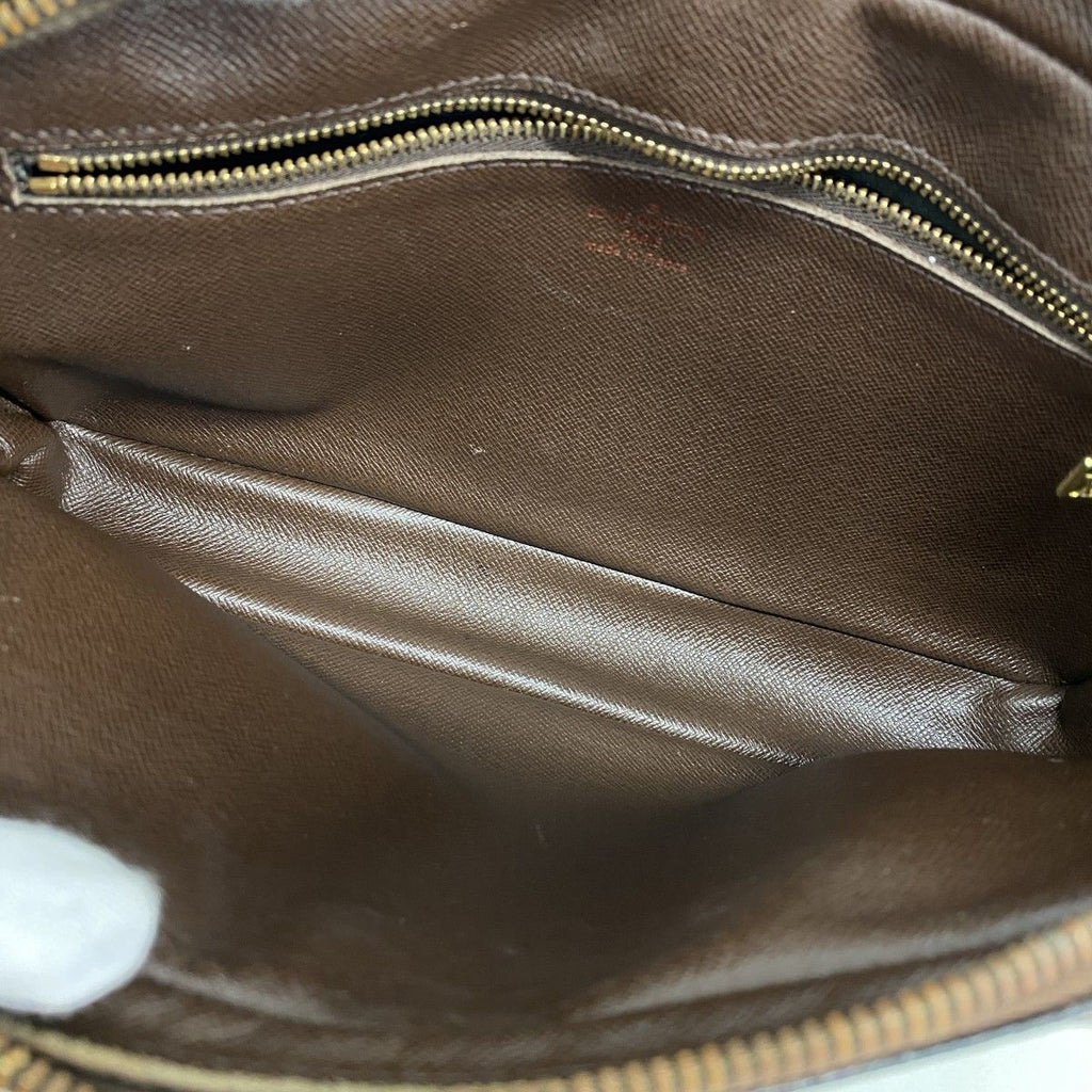 Louis Vuitton Clutch Damier Marly Dragonne GM Ebene — view 4