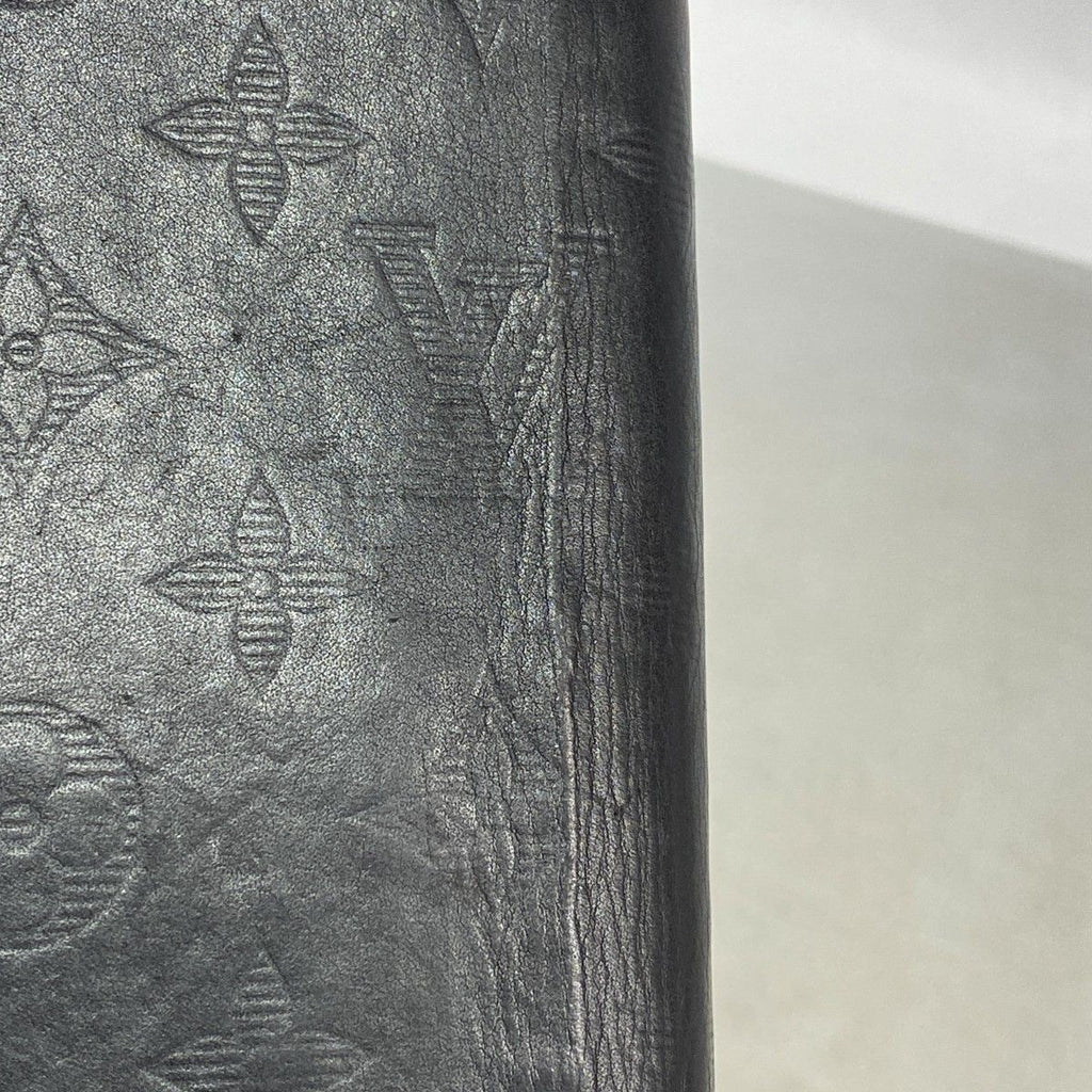 Louis Vuitton Wallet Monogram Shadow Zippy Vertical Black — view 7