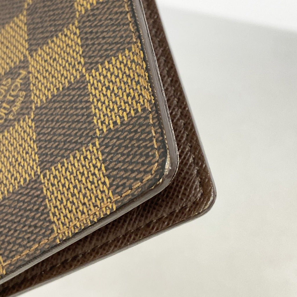 Louis Vuitton Billfold Damier Porte-Billets Carte Cles Ebene Wallet — view 7