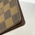 Louis Vuitton Billfold Damier Porte-Billets Carte Cles Ebene Wallet — view 7