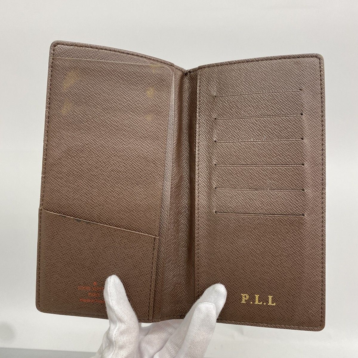 Louis Vuitton Billfold Damier Porte-Billets Carte Cles Ebene Wallet — view 3