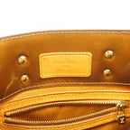 Louis Vuitton Handbag Vernis Reed PM Blanc — view 5