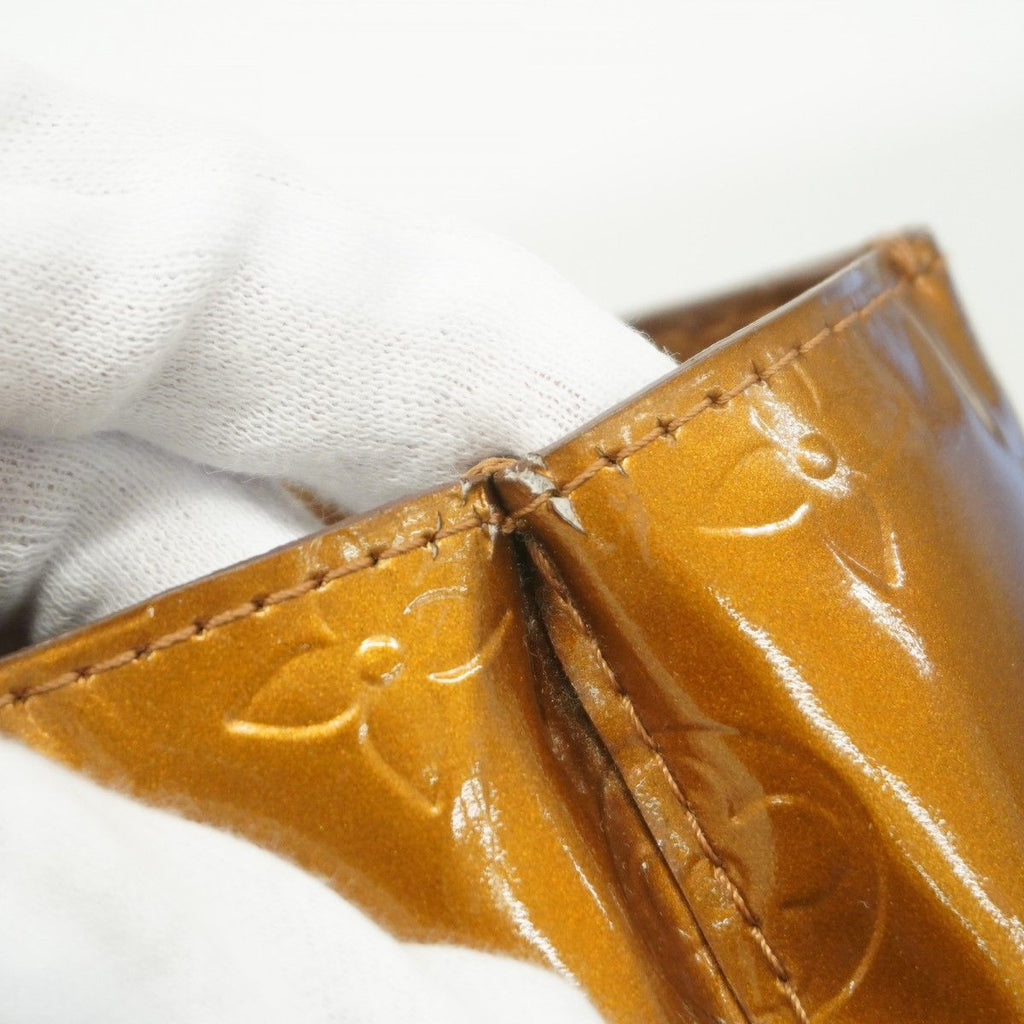 Louis Vuitton Handbag Vernis Reed PM Blanc — view 8