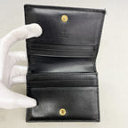 Gucci Wallet GG Matelasse Leather Black Gold — view 3